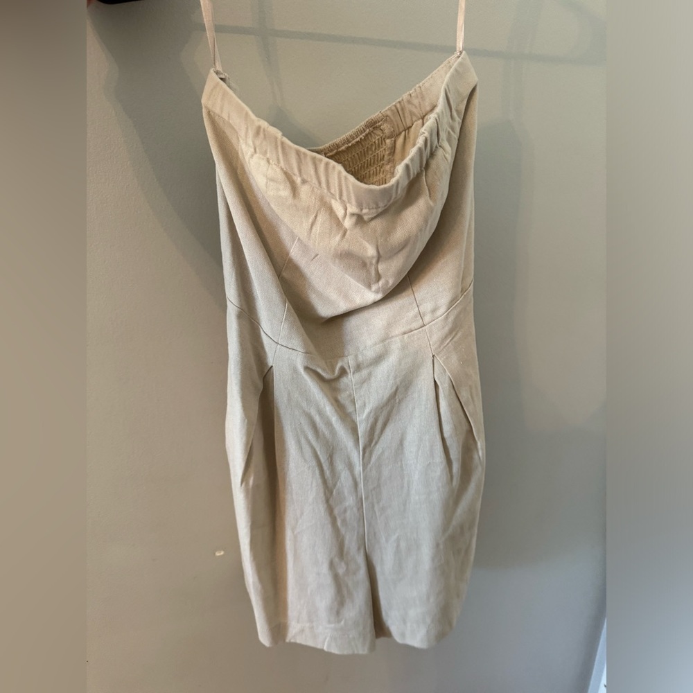 Cream romper